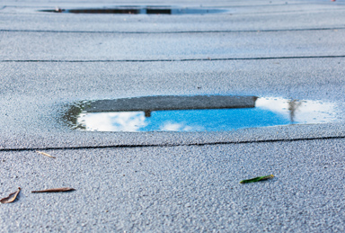 水たまり（陸屋根）